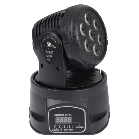 Flash LED MOVING HEAD WASH 7x10W RGBW 4in1