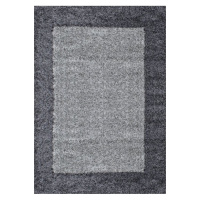 Kusový koberec Life Shaggy 1503 grey - 100x200 cm Ayyildiz koberce