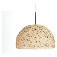 Závesná lampa Leitmotiv Nest dome large natural, 40cm