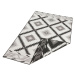 Čierno-krémový vonkajší koberec NORTHRUGS Malibu, 230 x 160 cm