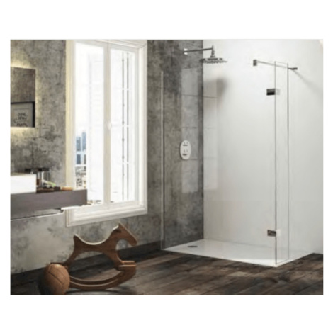 Sprchová zástena walk-in 130 cm Hüppe Solva pure ST3605.092.322