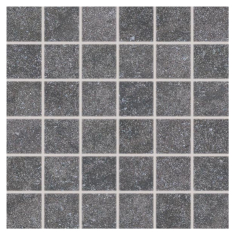Mozaika Rako Kaamos čierna 30x30 cm mat DDM06588.1