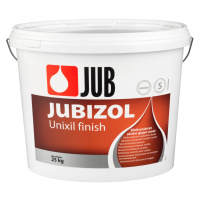 JUBIZOL Unixil finish S - siloxanová dekoratívna hladená omietka 25 kg zr. 2mm - biely