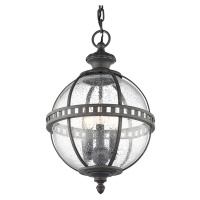 Vonkajšia závesná lampa Halleron viktoriánsky štýl