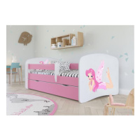 Detská posteľ s vílou - Babydreams 180x80 cm