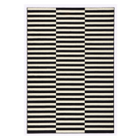 Čierno-biely behúň Hanse Home Gloria Panel, 80 x 200 cm