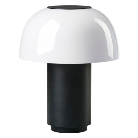Čierna hliníková LED stmievateľná stolová lampa (výška 22 cm) Harvest – Zone