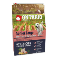 Krmivo Ontario senior Large Chicken & Potatoes 2,25kg