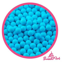 SweetArt cukrové perly nebesky modré 7 mm (80 g) - dortis - dortis