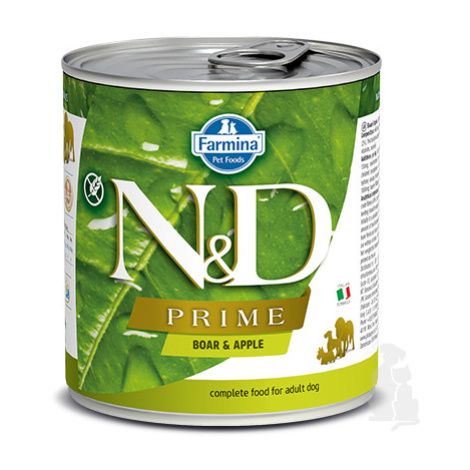 N&D DOG PRIME Adult Boar & Apple 285g + Množstevná zľava 1+1