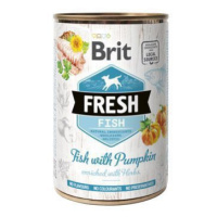 Brit Dog Fresh konz Fish with Pumpkin 400g + Množstevná zľava