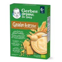 GERBER Organic Kaša nemliečna s príchuťou sušienky 200 g