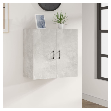 vidaXL Nástenná skrinka, betónovo sivá 60x31x60 cm, kompozitné drevo