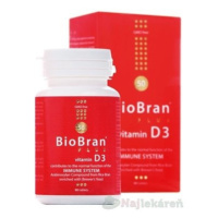 BioBran Plus vitamín D3 90tbl