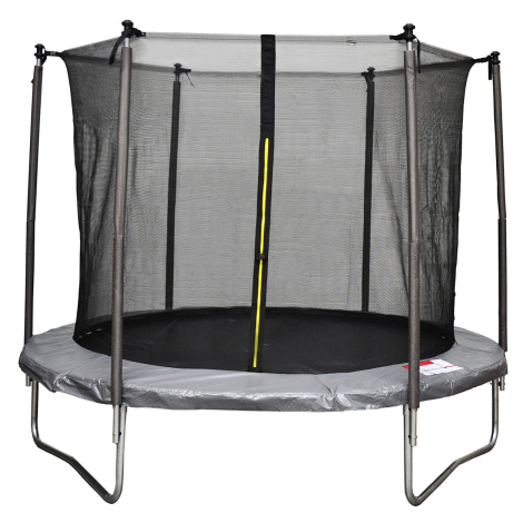 NABBI Skyper trampolína 183 cm čierna / sivá