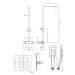 OMNIRES - UNI termostatický sprchový stĺp chróm /CR/ Y1244XMCR