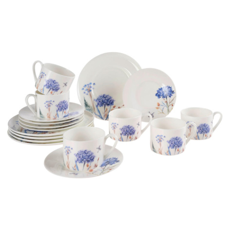 Novel KÁVOVÝ SERVIS jemný kostný porcelán (fine bone china) keramika