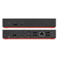 Lenovo ThinkPad USB-C Dock - 90W (2x DP, 1x HDMI, RJ45, 3x USB 3.1, 2x USB 2.0, adapter)