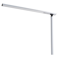 Prios Zyair stojacia LED lampa, striebro, 108,4 cm