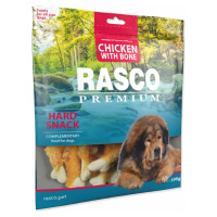 Pochúťka Rasco Premium kuracím obalené kostii 500g