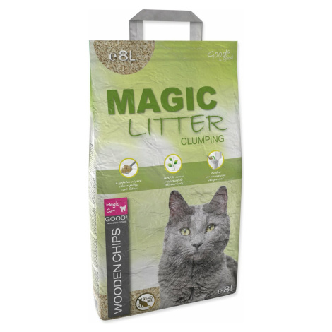 Podstielka Magic Litter Wooden Chips 8L MAGIC CAT