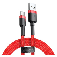 Kábel Baseus Cafule cable USB-C 3A 1m (Red) (6953156278196)