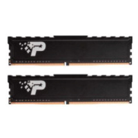 Patriot/DDR4/16GB/3200MHz/CL22/2x8GB/Black