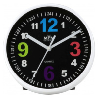 Nástenné hodiny MPM, 3685.90 - čierna, 15cm
