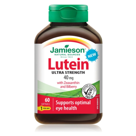 Jamieson Lutein so zeaxantínom a čučoriedkami 40mg 60 kapsúl