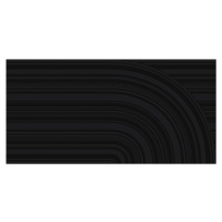 Obklad Rako Metro čierna 30x60 cm mat / lesk WAKV4651.1
