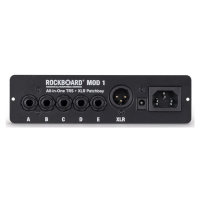 Rockboard MOD 1 V2 - All-in-One TRS & XLR, IEC & Barrel Patchbay