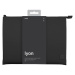 UNIQ LYON SNUG-FIT PROTECTIVE RPET FABRIC LAPTOP SLEEVE (UP TO 14”) - MIDNIGHT BLACK (MIDNIGHT B