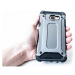 OnePlus 7, plastový zadný kryt, Defender, metalický efekt, strieborná