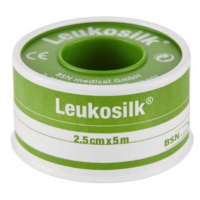 LEUKOSILK cievka 2,5 cm x 5 m