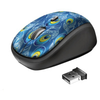 TRUST Myš Yvi Wireless Mouse - peacock