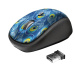 TRUST Myš Yvi Wireless Mouse - peacock