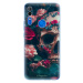 Odolné silikónové puzdro iSaprio - Skull in Roses - Huawei P Smart Z