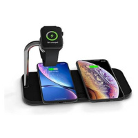 ZENS Aluminium Dual Wireless Charger + Watch 10W - Black