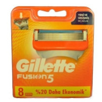 Gillette Fusion náhradné hlavice 8 ks