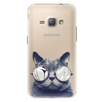 Plastové puzdro iSaprio - Crazy Cat 01 - Samsung Galaxy J1 2016