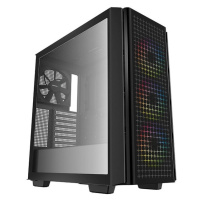 DEEPCOOL CG540, presklená bočnica, čierna