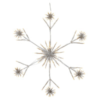 Dekoračná LED lampa Flower Snowflake Ø 60 cm