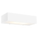 Dizajnové predĺžené nástenné svietidlo biele 25 cm - Houx