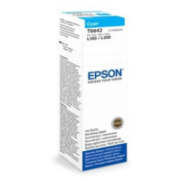 Epson T66424A azúrová (cyan) originálna cartridge