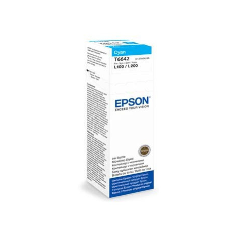 Epson T66424A azúrová (cyan) originálna cartridge