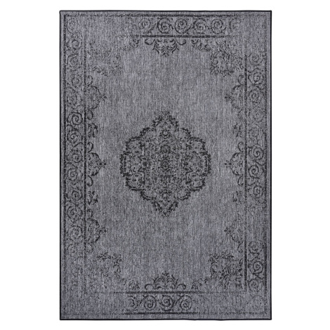 Kusový koberec Twin Supreme 105424 Cebu Night Silver – na ven i na doma - 160x230 cm NORTHRUGS -