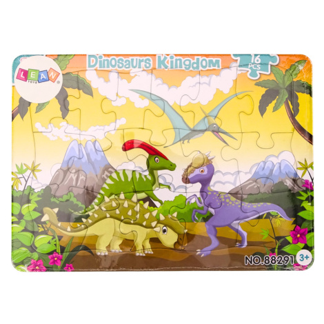 mamido Detské puzzle dinosaury 16 dielikov