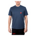 MILWAUKEE Heavy-Duty Pracovné tričko, krátky rukáv "S"- modrá WTSSBLU