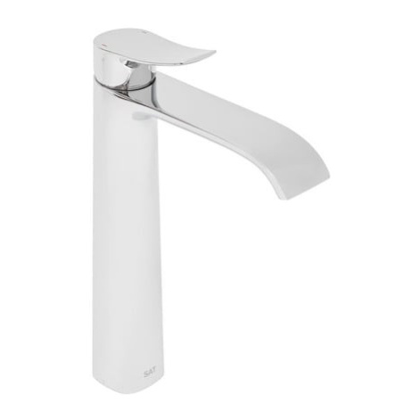 Vysoká umyvadlová batéria SAT Infinitio bez výpusti chróm SATBSINF285