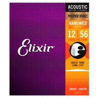 Elixir Nanoweb Phosphor Bronze Light-Medium